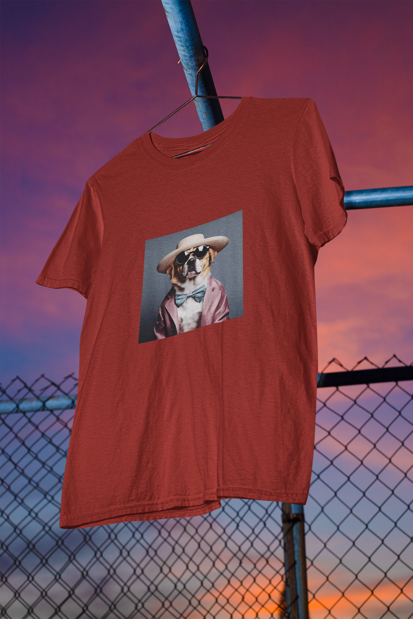 Camiseta Oversized "Cão Modelo"