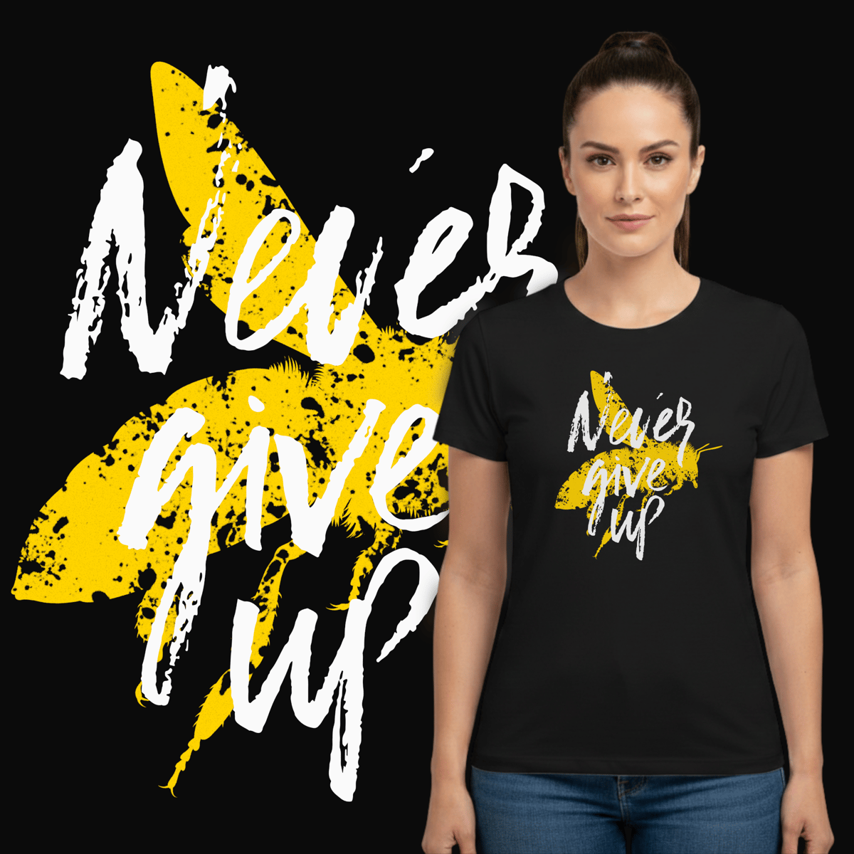 Nome do produto: Never Give Up