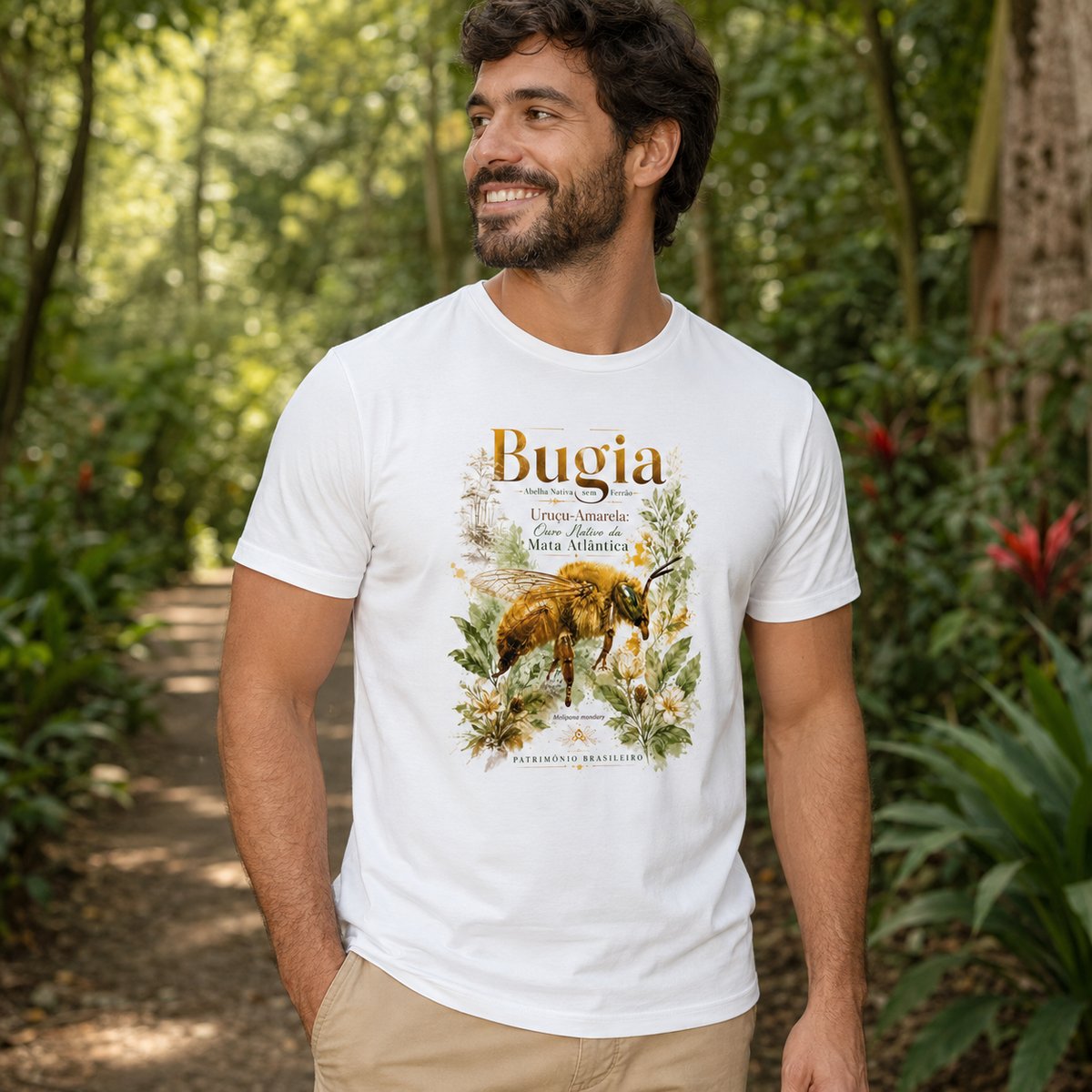 Nome do produto: Bugia: Uruçu-Amarela - Ouro Nativo da Mata Atlântica | UNX