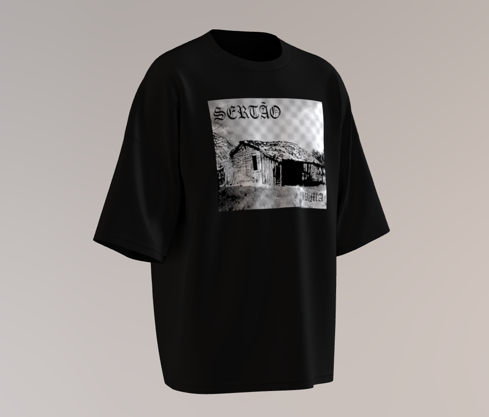 Nome do produto: Camiseta Oversized SERTAO