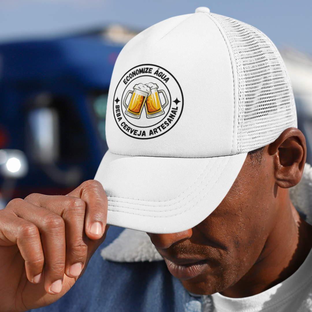 Boné - Economize com Estilo: A Arte de Beber Bem!