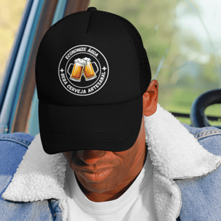 Boné - Economize com Estilo: A Arte de Beber Bem!