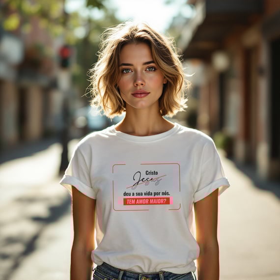 Camisa Babylong Quality Amor Maior - Feminina
