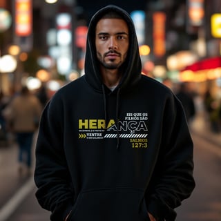 Nome do produto Moletom Canguru Herança do Senhor