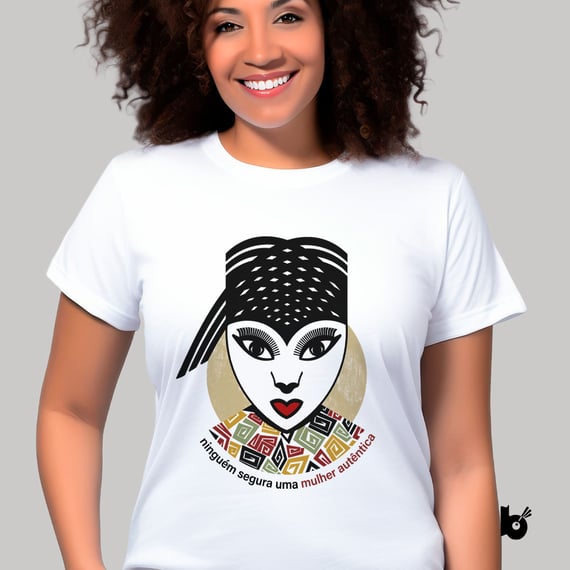 Camiseta Mulher Autêntica