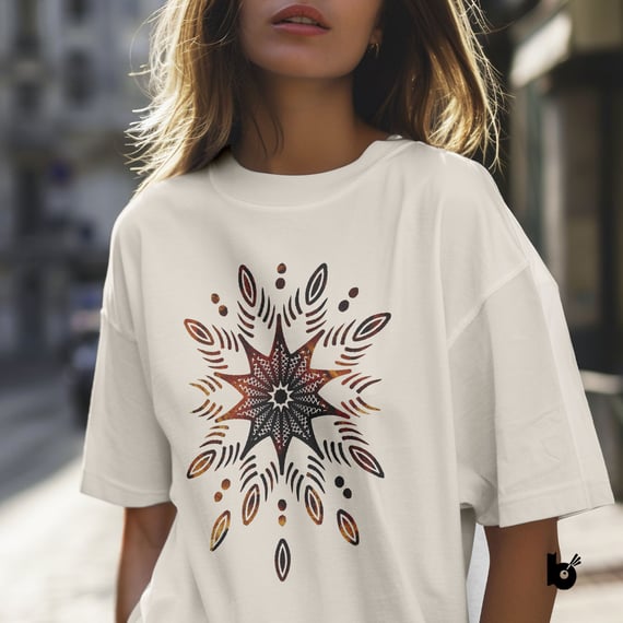 Camiseta Oversized Reflexo Estelar