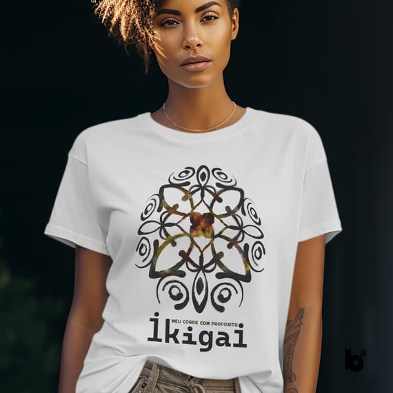 Camiseta Mandala Ikigai 