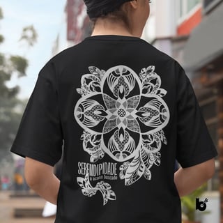 Camiseta Oversized Serendipidade -Cores