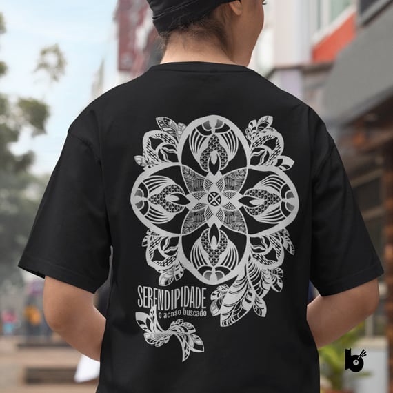 Camiseta Oversized Serendipidade -Cores