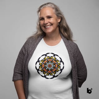 Nome do produto Camiseta Mandala Serenidade