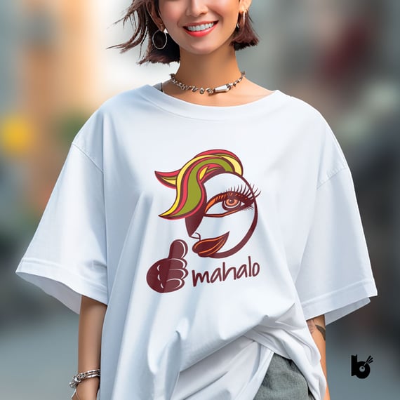 Camiseta Oversized Mahalo