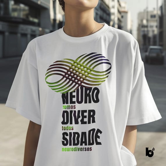 Camiseta Oversized Neurodiversidade