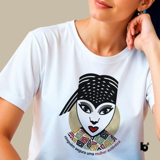 Baby Look Mulher Autêntica