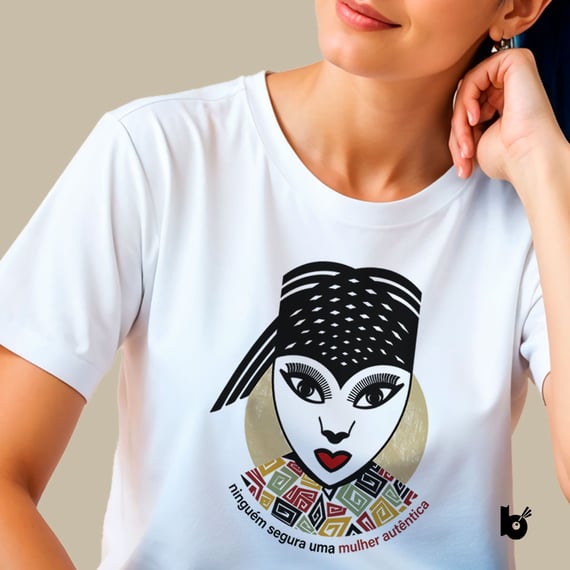Baby Look Mulher Autêntica