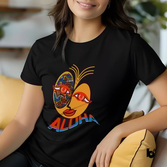 Camiseta Aloha Cores
