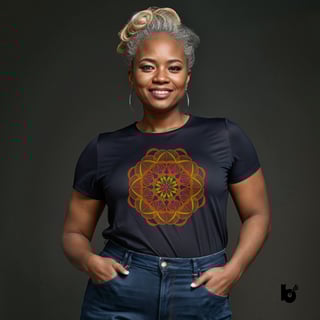 Camiseta Mandala Fluxo Criativo