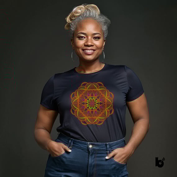 Camiseta Mandala Fluxo Criativo