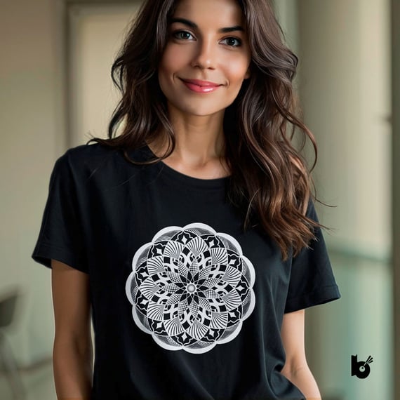 Camiseta Mandala Equilíbrio  Cor