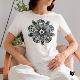 Baby Look Mandala Macramê