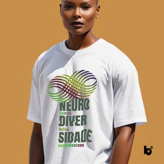Nome do produto Camiseta Neurodiversidade Cor