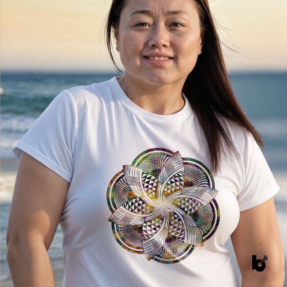 Camiseta Mandala Energias Renovadas