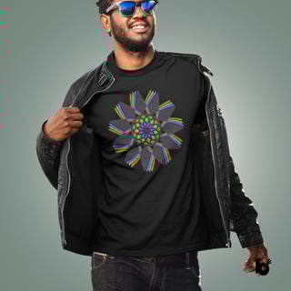 Nome do produto Camiseta Mandala Vibrações Celestiais