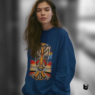 Nome do produto Moletom Blusão Carranca Mística Popular Cor