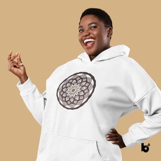 Nome do produto Moletom Canguru Mandala Vibrações Plenas