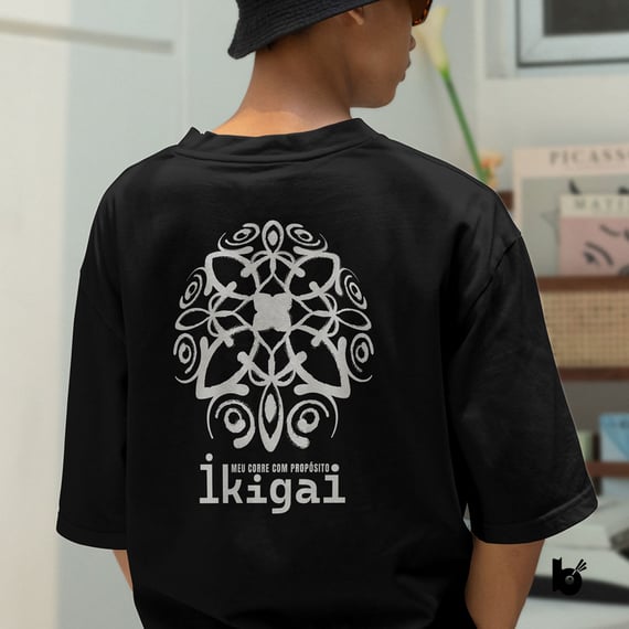 Camiseta Oversized Ikigai P