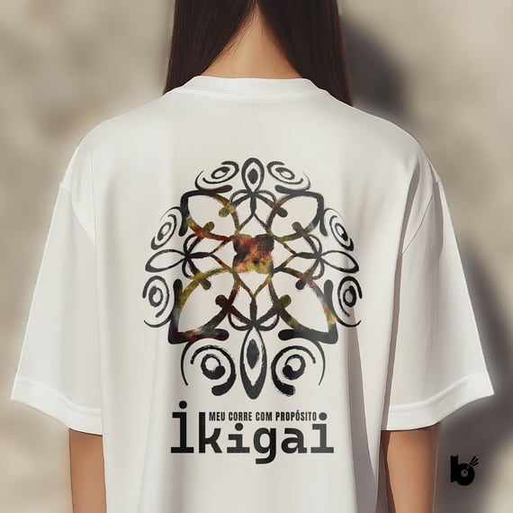 Camiseta Oversized Ikigai B
