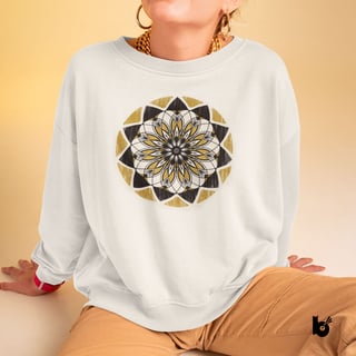 Moletom Blusão Mandala Floral