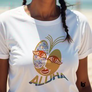 Camiseta Aloha Branca