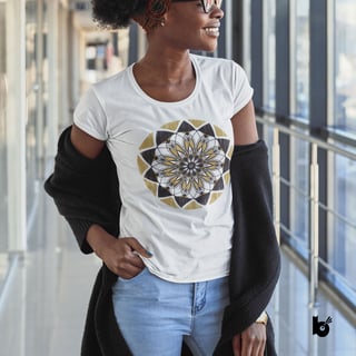 Baby Look Mandala Floral