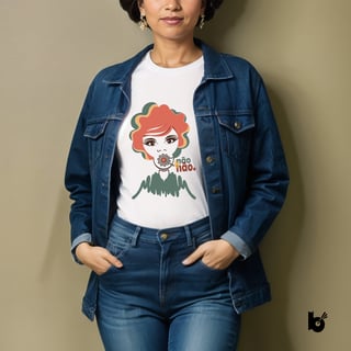 Camiseta Não é Não Branca Cor