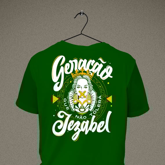 Camiseta Geração que não tolera Jezabel