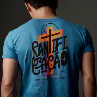 Nome do produto Camiseta Santificação
