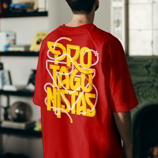Nome do produto Camiseta Protagonistas