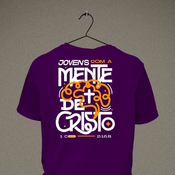Camiseta Jovens com a mente de Cristo