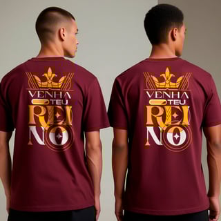 Nome do produto Camiseta venha teu reino