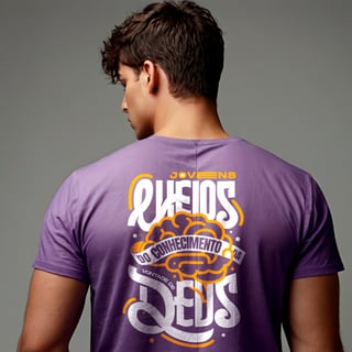 Nome do produto Camiseta Jovens cheios do conhecimento 