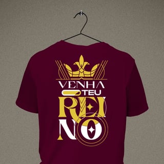 Nome do produto Camiseta venha teu reino