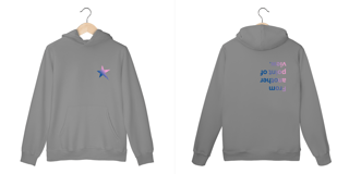 Nome do produto Points of View (Blue) Hoodie 