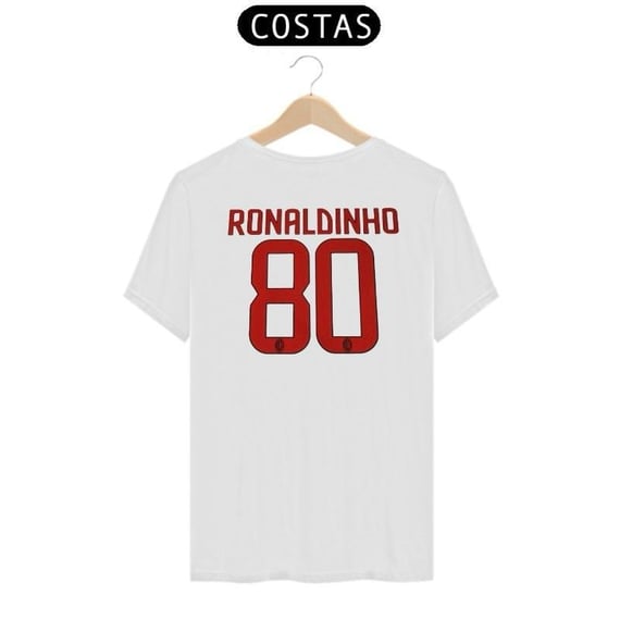 Ronaldinho 80 Milan Graphic Tee