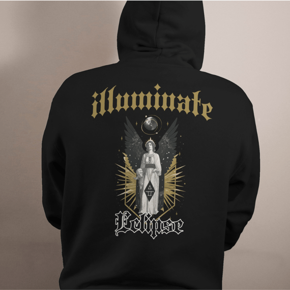 Moletom com ziper - (Justiça) - Illuminate collection (Edição limitada)
