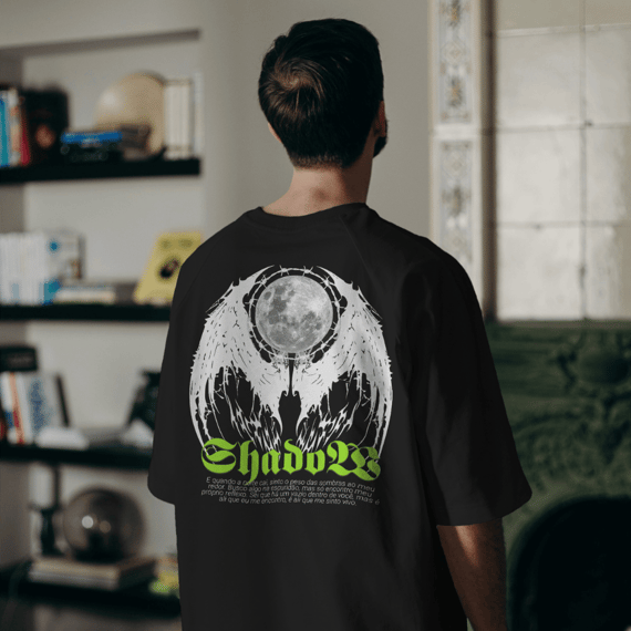 Camiseta clássica - (Lua) - Shadow collection (Edição limitada)