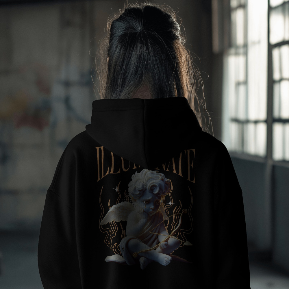 Nome do produto: Moletom com ziper - (Baby angel) - Illuminate collection (Edição limitada)
