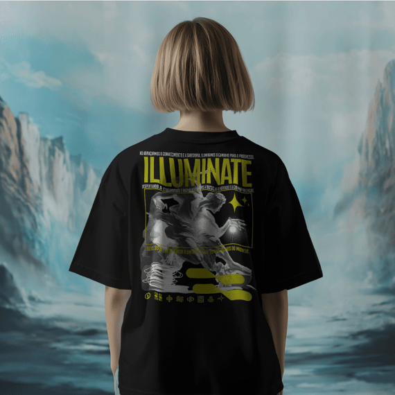 Camiseta clássica - (Illuminação) - Illuminate collection (Edição limitada)