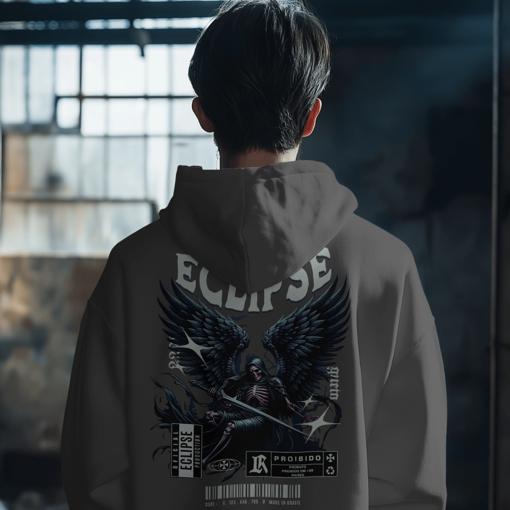 Nome do produto: Moletom canguru - Eclipse (Ceifador)