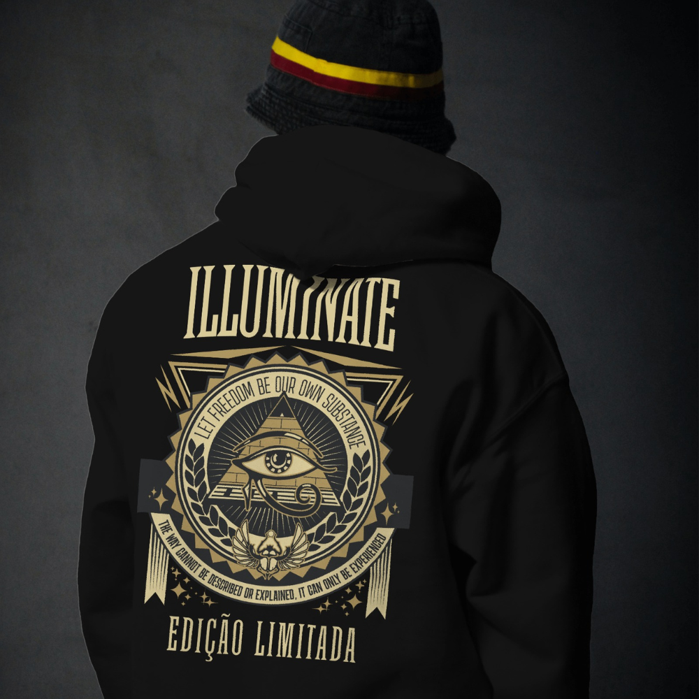 Nome do produto: Moletom Canguru - (Illuminate) - Illuminate collection (Edição limitada)
