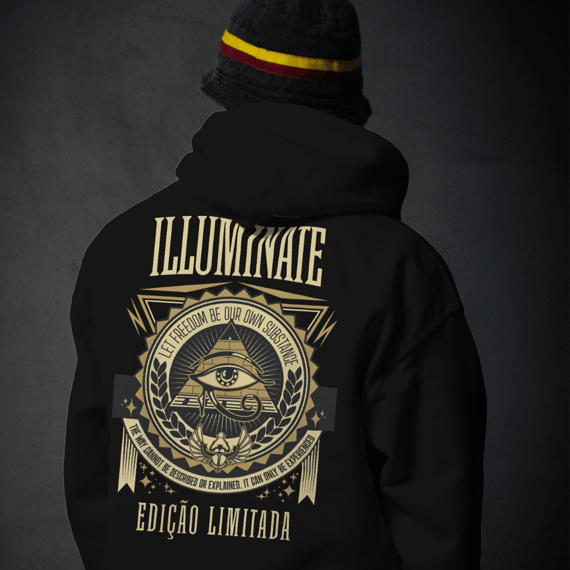 Moletom Canguru - (Illuminate) - Illuminate collection (Edição limitada)